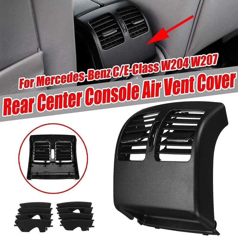 Car Rear Center Console Outlet Grill Grille Cover for C E-Class W204 W207 20483009548R73