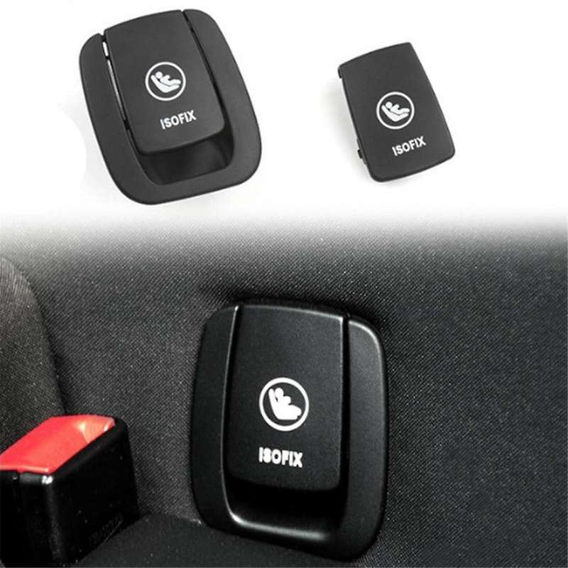 Car Rear Child Seat Fixing ISOFIX Cover Assembly Child Restraint for MINI F55 F56 R55 2014-2016 Rea