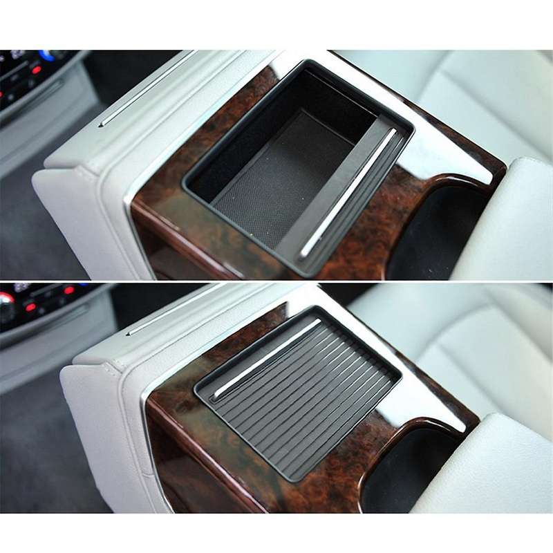 Car Rear Dash Armrest Box Cover Plate Cup Holder Pull Curtain for A6L C8 2019-2025 4KD885977