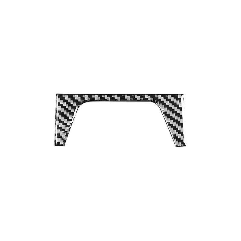 Car Rear Control Panel Back Center Button Cover Trim Decorative Carbon Fiber for Xc90 2003-2014 Acc