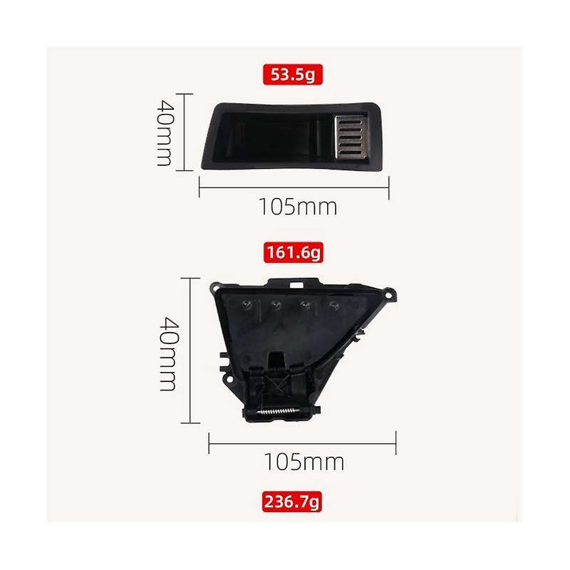 Car Rear Door Ashtray Liner Replacement for 7 Series G11 G12 730li 740li 2016-2022(right)