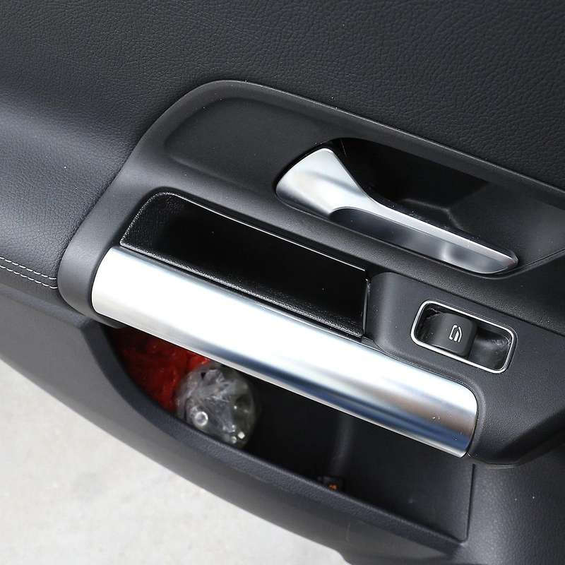 Car Rear Door Armrest Storage Box for GLA Class H247 2020-2021 Container Holder Stowing Tidying