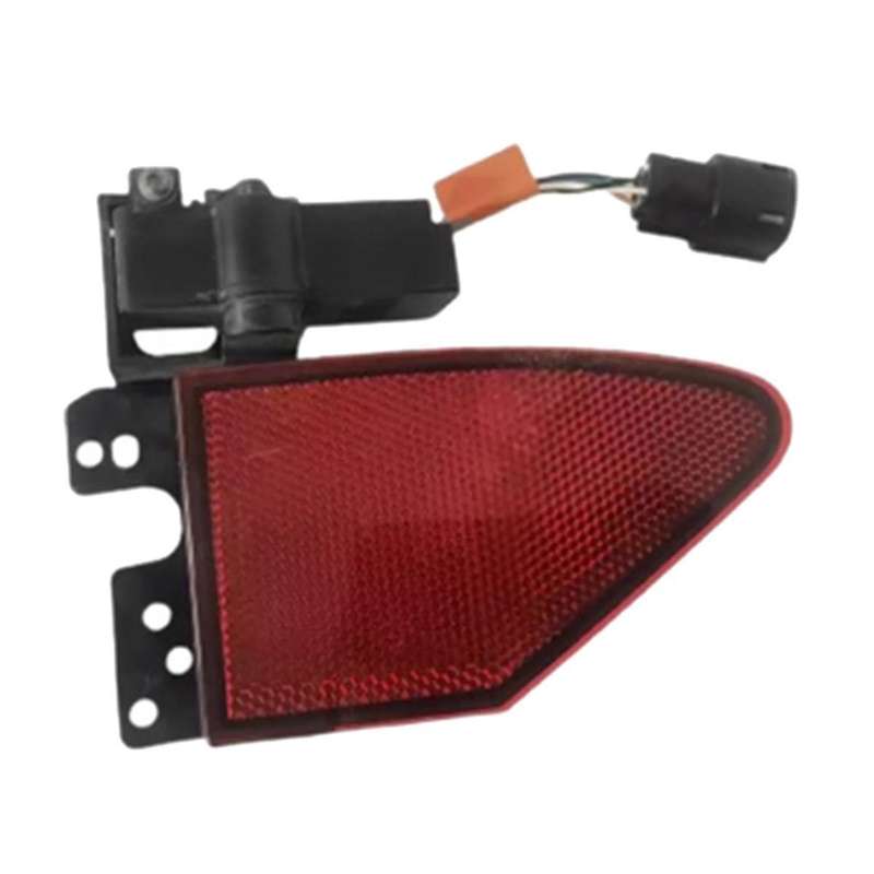 Car Rear Door Side Reflector Cover Charging Port Cover Tail Light Cover Trim for Model S 2016-2022 C