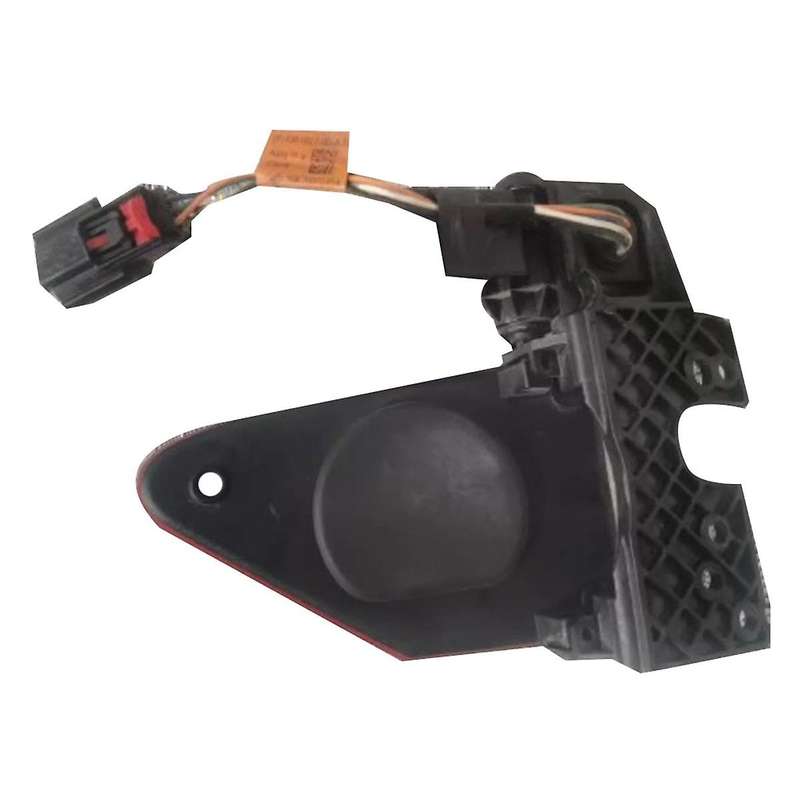 Car Rear Door Side Reflector Cover Charging Port Cover Tail Light Cover Trim for Model S 2016-2022 C