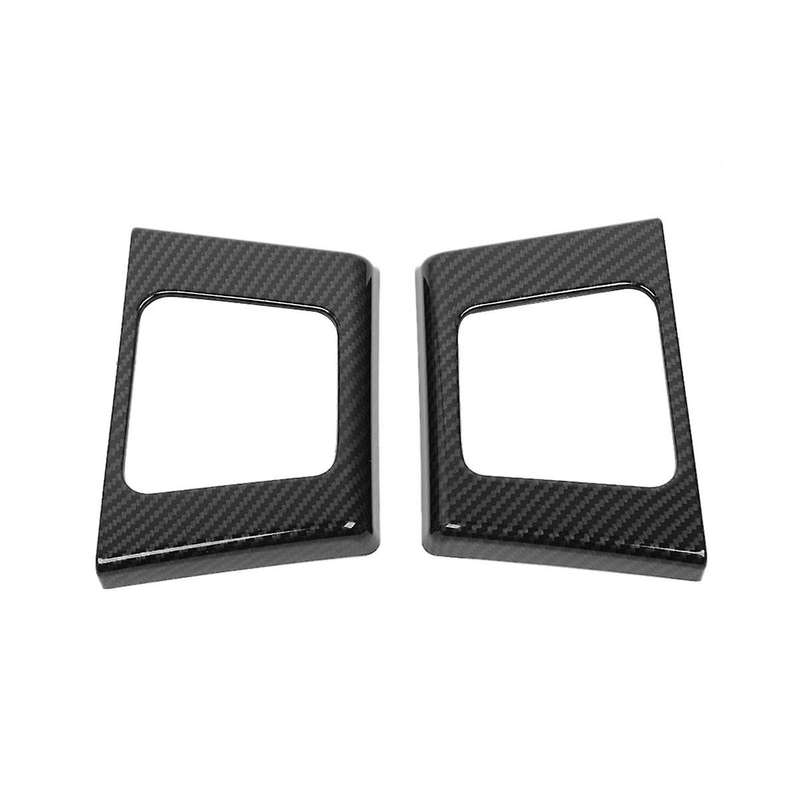 Car Rear Door Storage Box Decoration Cover Trim Sticker for 2021 2022 2023 Accessories - ABS Carbon