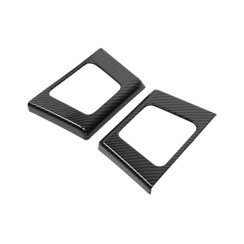 Car Rear Door Storage Box Decoration Cover Trim Sticker for 2021 2022 2023 Accessories - ABS Carbon