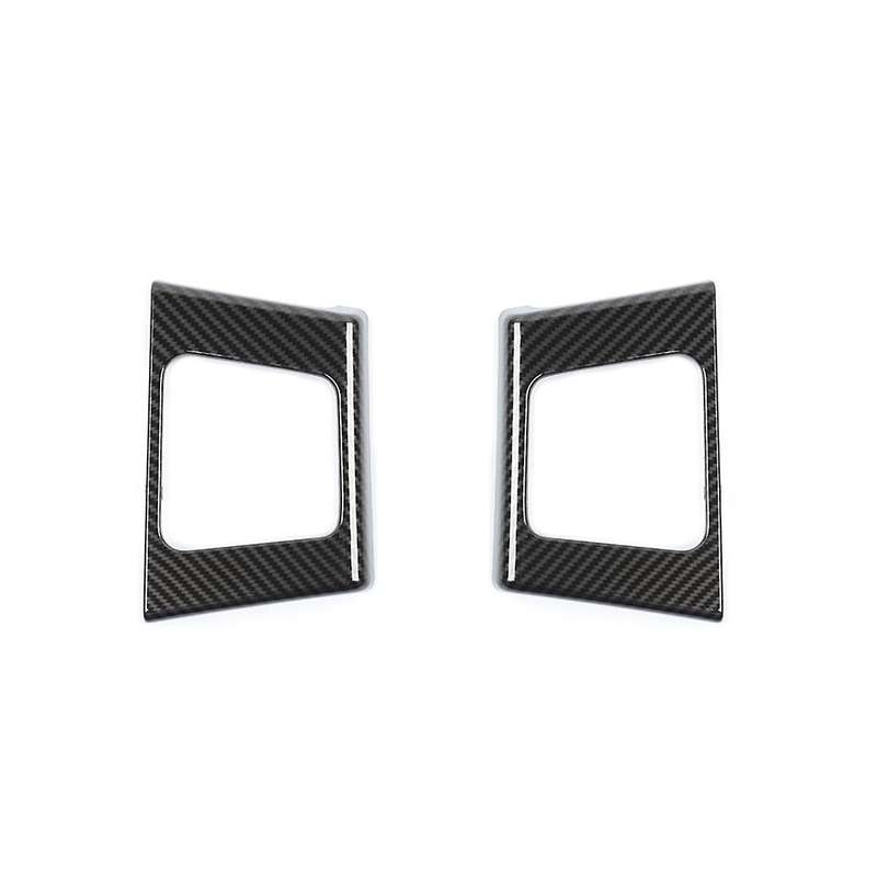 Car Rear Door Storage Box Decoration Cover Trim Sticker for 2021 2022 2023 Accessories - ABS Carbon
