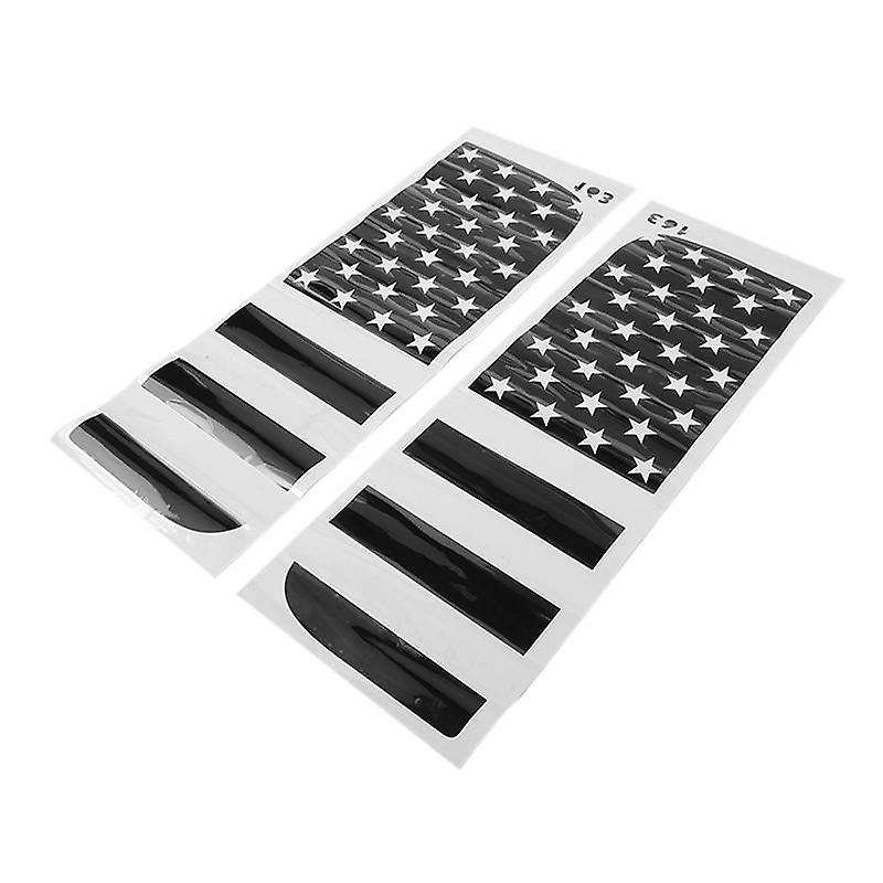 Car Rear Door Window Glass Decoration Sticker Trim for Wrangler Jl Gladiator Jt 2018-2022 Exterior A