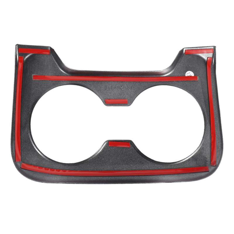 Car Rear Drain Cup Decorative Frame Stickers Interior Modeling Accessories for -8 CX8 2018 2019