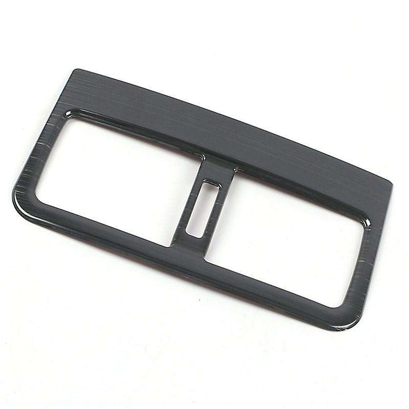 Car Rear Exhaust Vent Cover Trim Stainless Steel Rear Upside Air Conditioning Outlet Vent 1Pcs for -