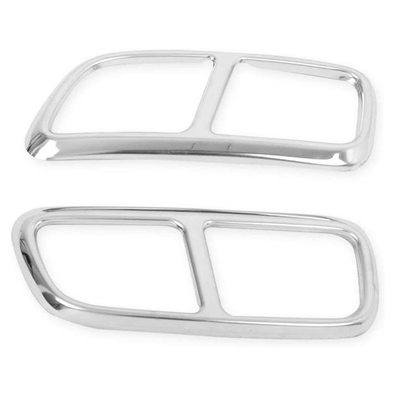 Car Rear Exhaust Tail Pipe Cover Trim Muffler Styling Accessories for XC90 XC 90 2016-2019