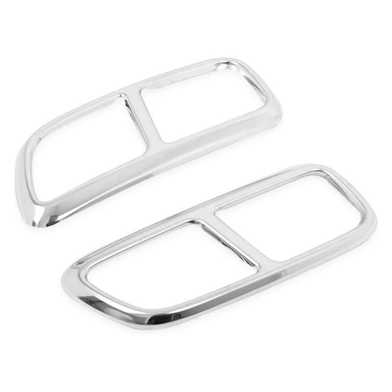 Car Rear Exhaust Tail Pipe Cover Trim Muffler Styling Accessories for XC90 XC 90 2016-2019