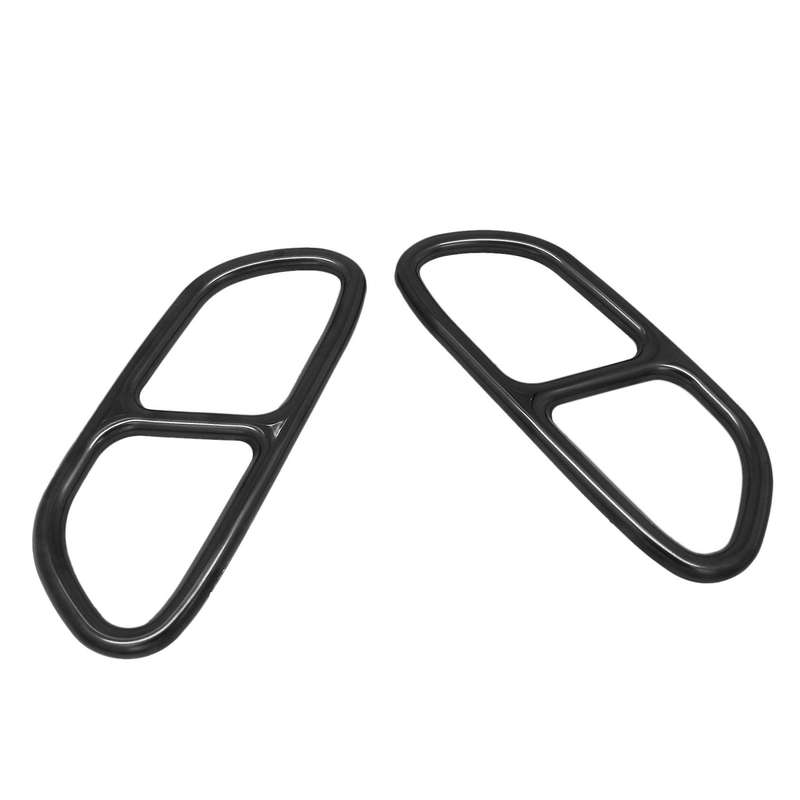 Car Rear Exhaust Muffler Pipe Cover Stainless Steel Tail Throat Vent Decoration for BREEZE -V 2021