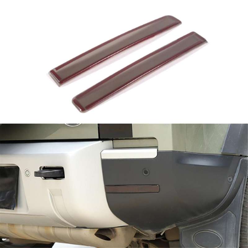 Car Rear Fog Lamp Cover Sticker Car Exterior Accessories for Land 90 110 130 2020-2023