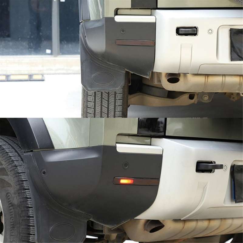 Car Rear Fog Lamp Cover Sticker Car Exterior Accessories for Land 90 110 130 2020-2023