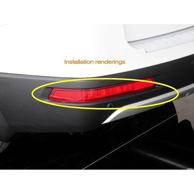 Car Rear Fog Lamp Assembly Tail Lamp Bumper Bar Lamp for H6 Sports Version 2014 2015 2016