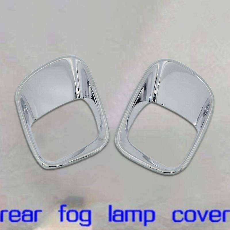Car Rear Fog Lamp Cover Car Modified Rear Fog Lamp Frame Trim for C5 2017-2020