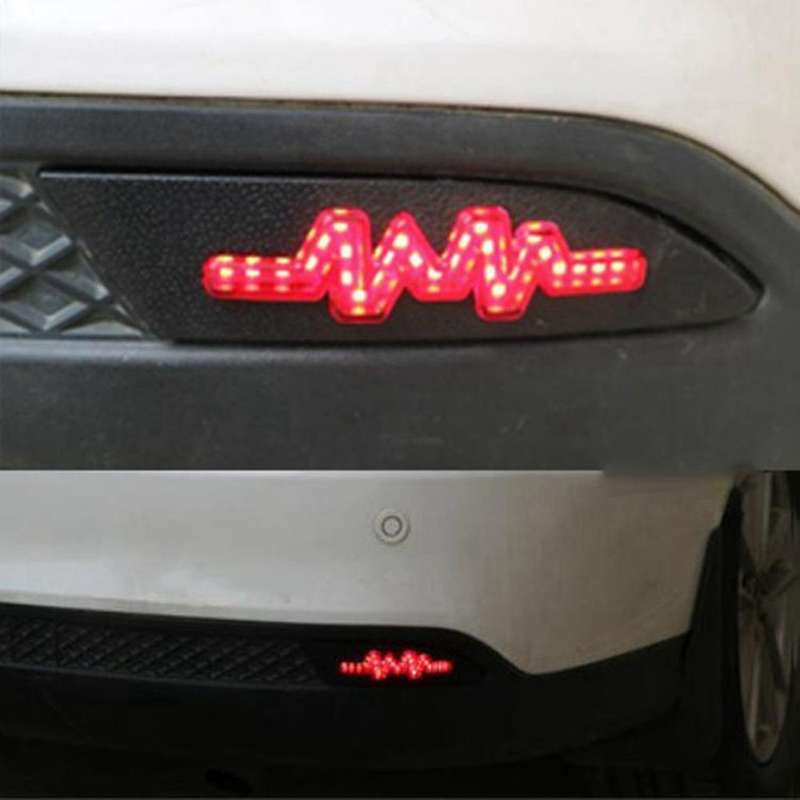Car Rear Fog Lamp Bumper Light Brake Light Dynamic Turn Signal Reflector for Focus Sedan 2012-2018 F