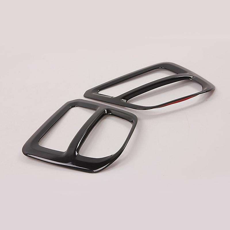 Car Rear Fog Lamp Cover Trim Front Fog Light Frame Stickers for Forester 2018-2021