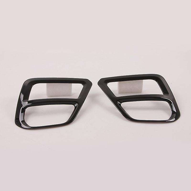 Car Rear Fog Lamp Cover Trim Front Fog Light Frame Stickers for Forester 2018-2021