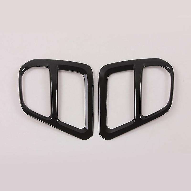 Car Rear Fog Lamp Cover Trim Front Fog Light Frame Stickers for Forester 2018-2021