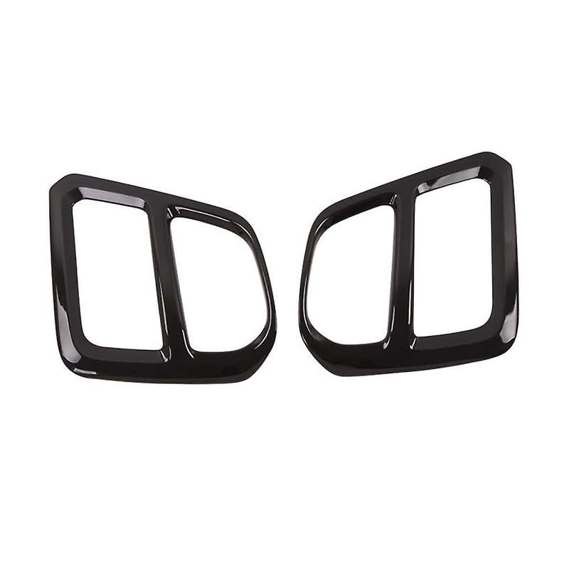 Car Rear Fog Lamp Cover Trim Front Fog Light Frame Stickers for Forester 2018-2021