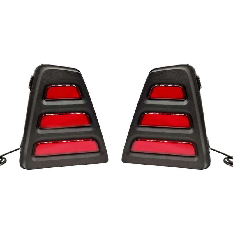 Car Rear Fog Light Rear Bumper Light Brake Light Turn Signal Signal Light Reverse Light for Fit 2014