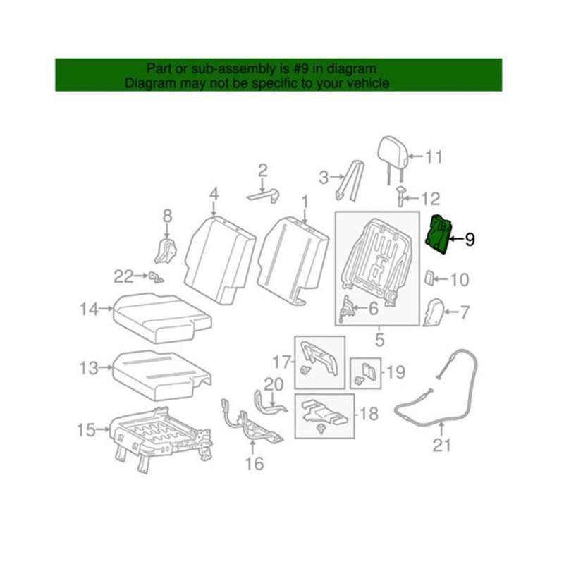Car Rear Folding Latch Release Handle Plastic Back Switch 72909-08011 for Sienna 2014-2018 Grey