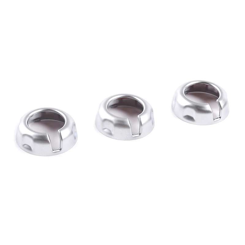 Car Rear Headlight Top of Head Knob Cover Decorative Circle for 3 4 2010-2016