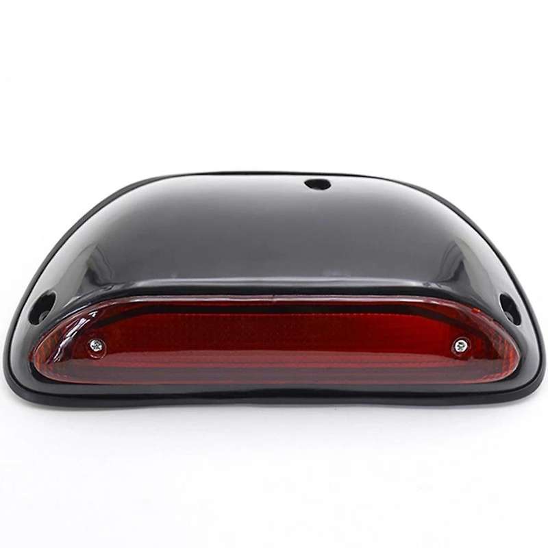 Car Rear High Brake Light Lamp 3Rd High Additional Brake Light for Deer Safe Black + Red