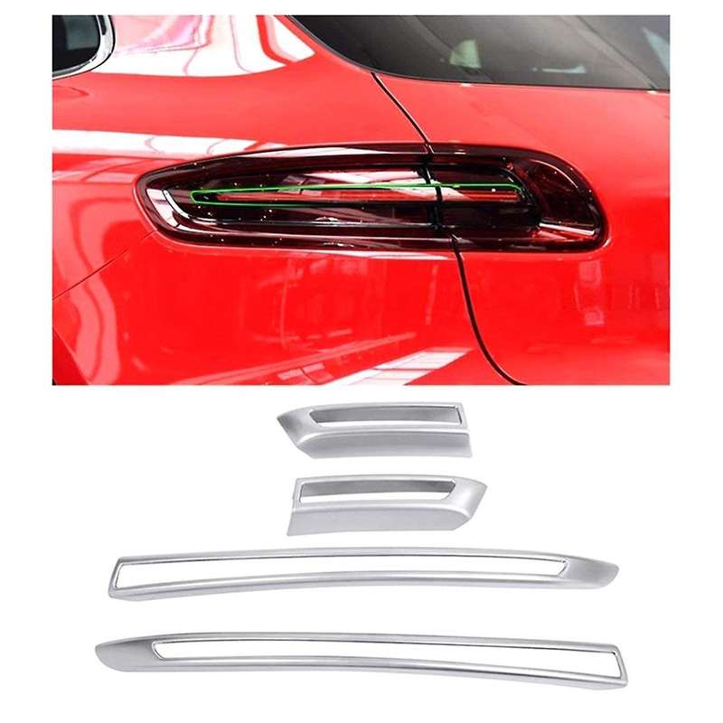 Car Rear Lamp Protection Cover Tail Light Decorative Frame Rear Brake Light Trim Strip for