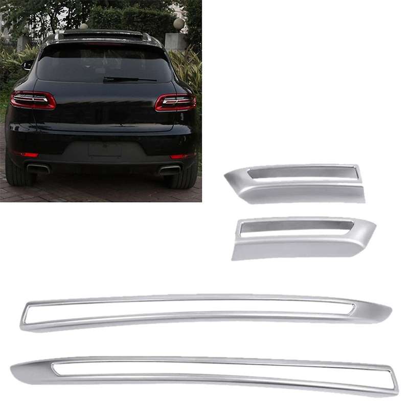Car Rear Lamp Protection Cover Tail Light Decorative Frame Rear Brake Light Trim Strip for