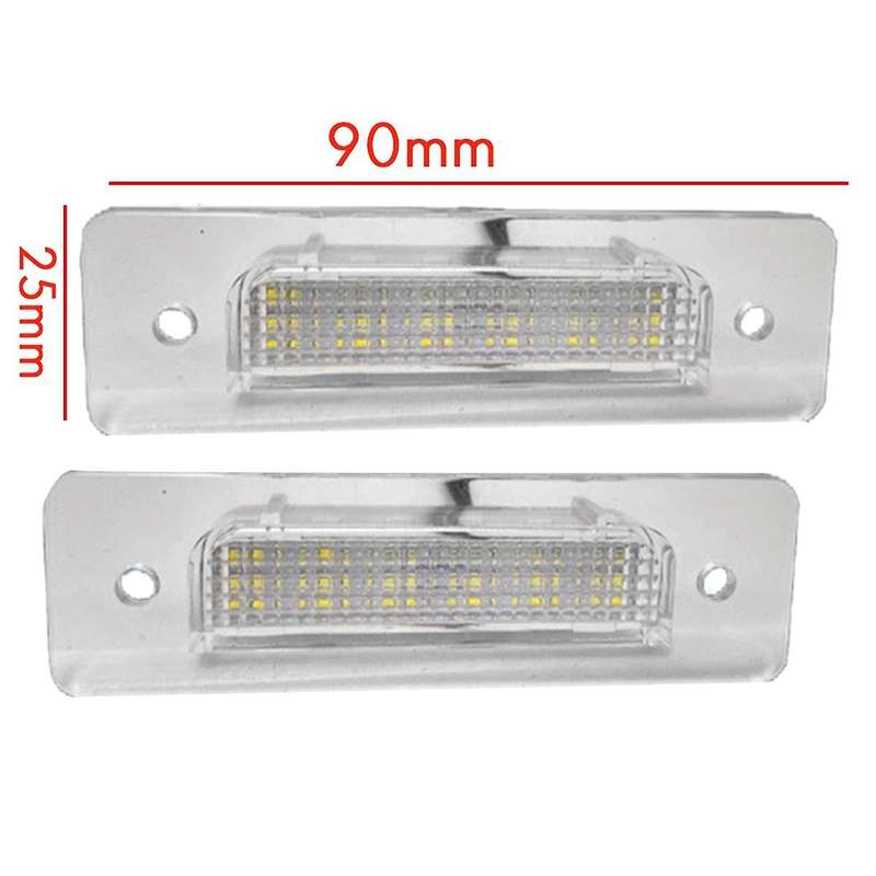 Car Rear LED License Plate Light for E30 E12 E28 E24 E23 E26 Car Accessories 63261372766 63261354665