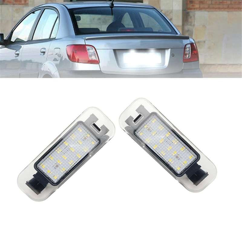 Car Rear Led License Plate Light for 2005-2011 Rio5 2006-2011 Car Accessories 925011g000 925021g000