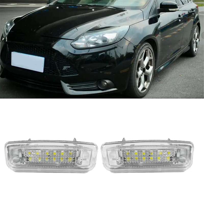 Car Rear Led License Plate Light for Focus 1998-2004 Car Accessories 1109489 1066481 1089043 110051