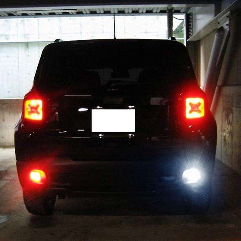 Car Rear Left & Right Bumper Brake Light Reflector Set for 2015-2017 68255513AA 68255514AA 68255509A