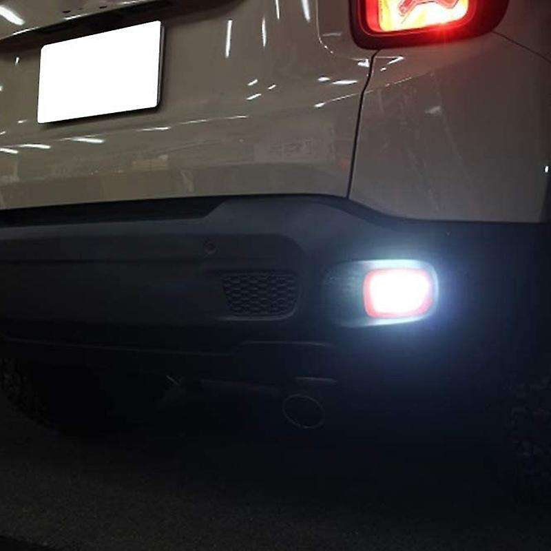 Car Rear Left & Right Bumper Brake Light Reflector Set for 2015-2017 68255513AA 68255514AA 68255509A