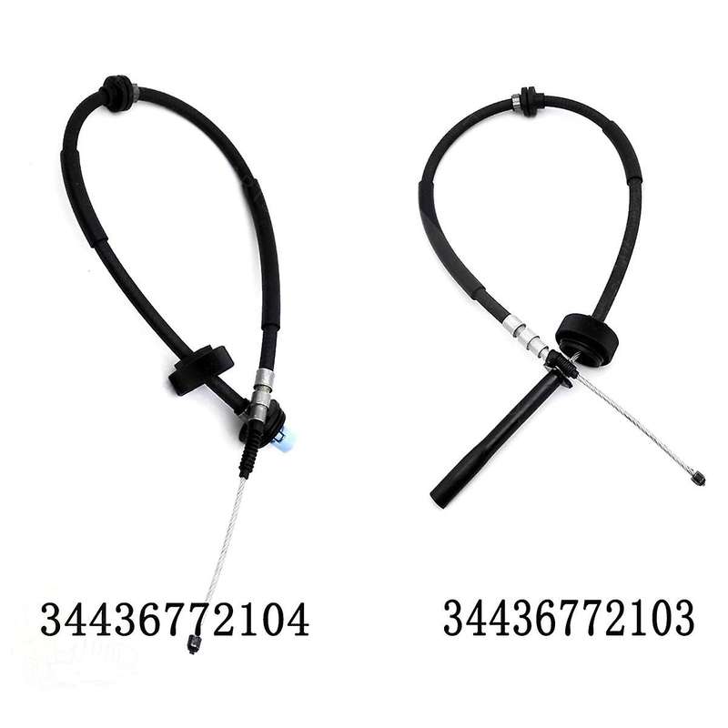 Car Rear Left & Right Parking Handbrake Cable 34436772104, 34436772103 for X5 X6 2007-2014