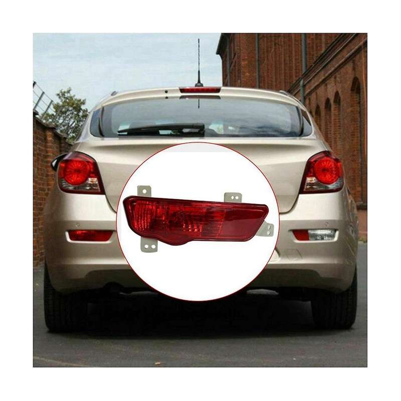 Car Rear Left Fog Lights Rear Bumper Reflector Lamp for Cruze Hatchback 2009-2016 Tail Brake Light