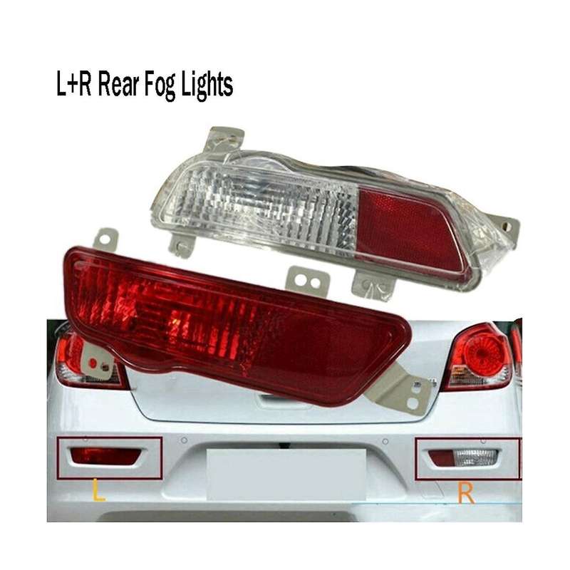 Car Rear Left Fog Lights Rear Bumper Reflector Lamp for Cruze Hatchback 2009-2016 Tail Brake Light