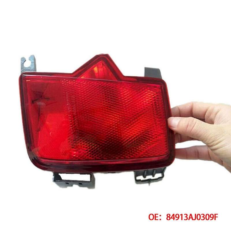 Car Rear Left Tail Reflector Lamp Fog Light Cover Rear Brake Lamp Housing for 2009 - 2014 84913AJ030