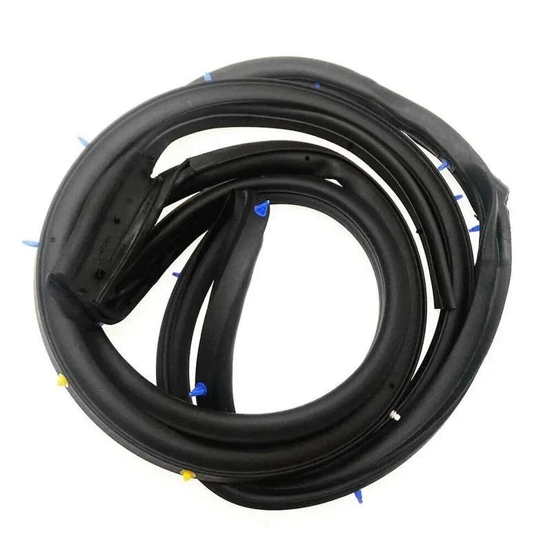 Car Rear Left+Right Door Weatherstrip Seal 82831-3RA0A-A11 82830-3RA0A-A11 for Sentra 2013-2018 Rubb