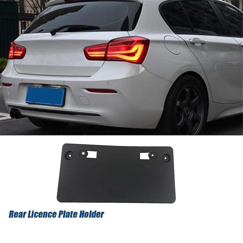Car Rear Licence Plate Base Holder 51128064049 for 1 Series F20 114d 116d 116i 118d 118dx 2014-2019