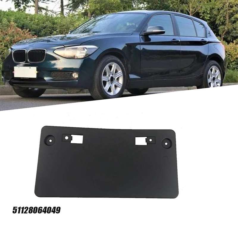 Car Rear Licence Plate Base Holder 51128064049 for 1 Series F20 114d 116d 116i 118d 118dx 2014-2019