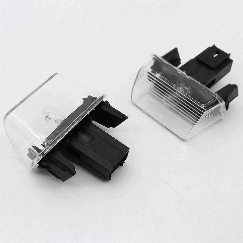 Car Rear License Plate Light License Plate Lighting Decorative for 206 207 307 406 6340.A3