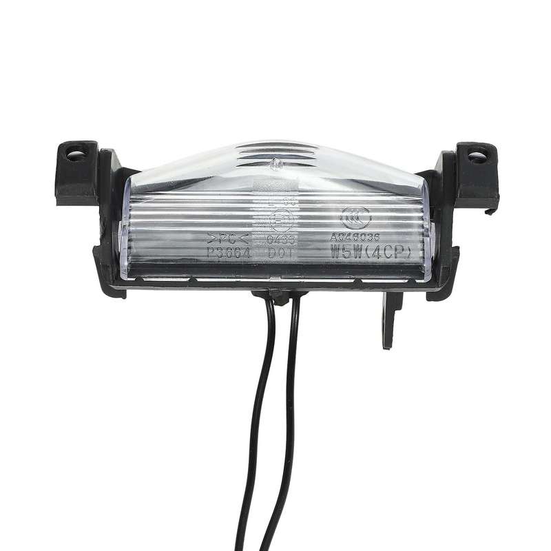 Car Rear License Plate Lights Assembly with Bulbs for 3 2003-2008 BS1E-51-270