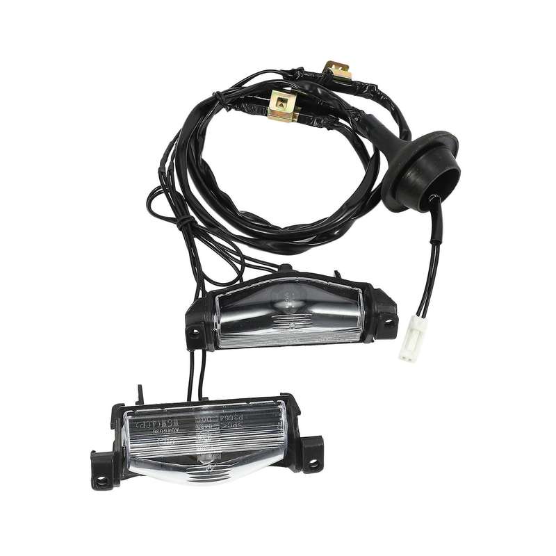 Car Rear License Plate Lights Assembly with Bulbs for 3 2003-2008 BS1E-51-270