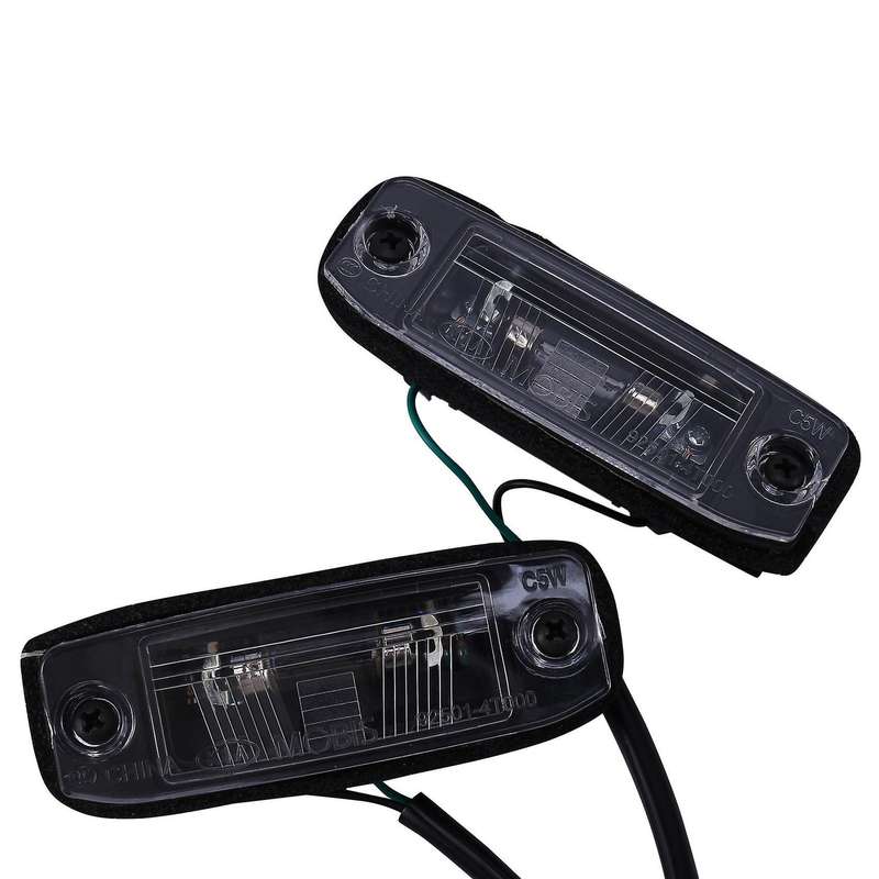 Car Rear License plate Modules Light Lamp Assy Fits for 2010-2015 925013W000