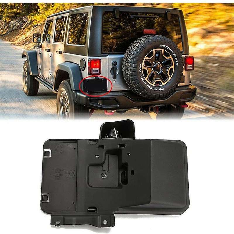 Car Rear License Plate Mounting Holder Bracket &Light for 2007-2017 JK 68064720AA