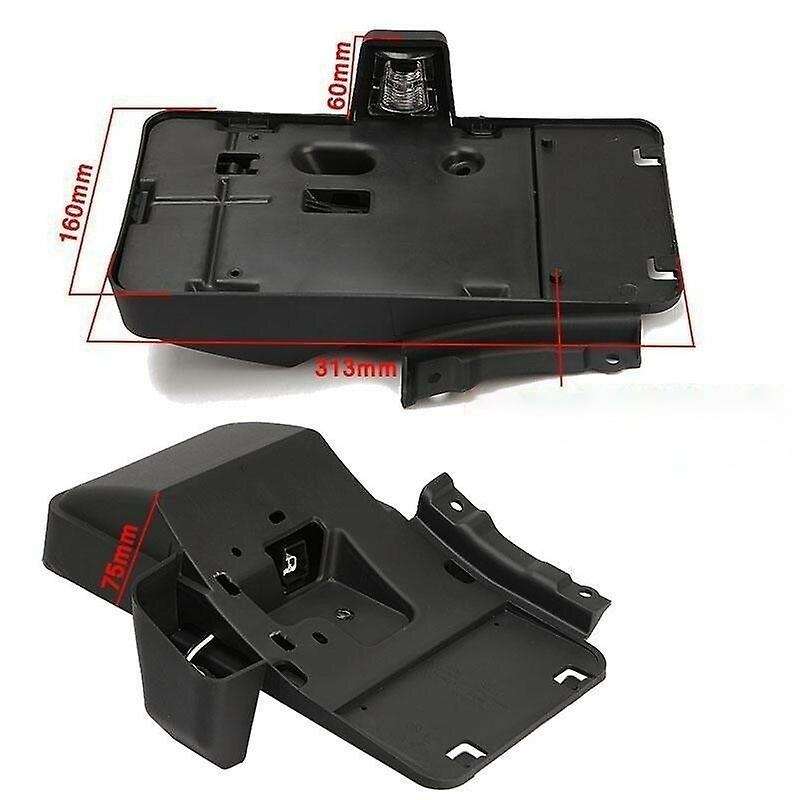 Car Rear License Plate Mounting Holder Bracket &Light for 2007-2017 JK 68064720AA